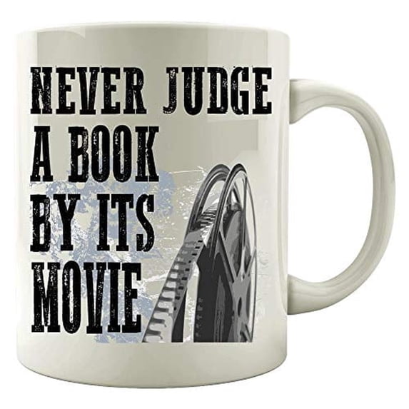 Funny Judge 11 oz Coffee Mug - Form An Opinion Film Fan Humor White Ceramic Gift