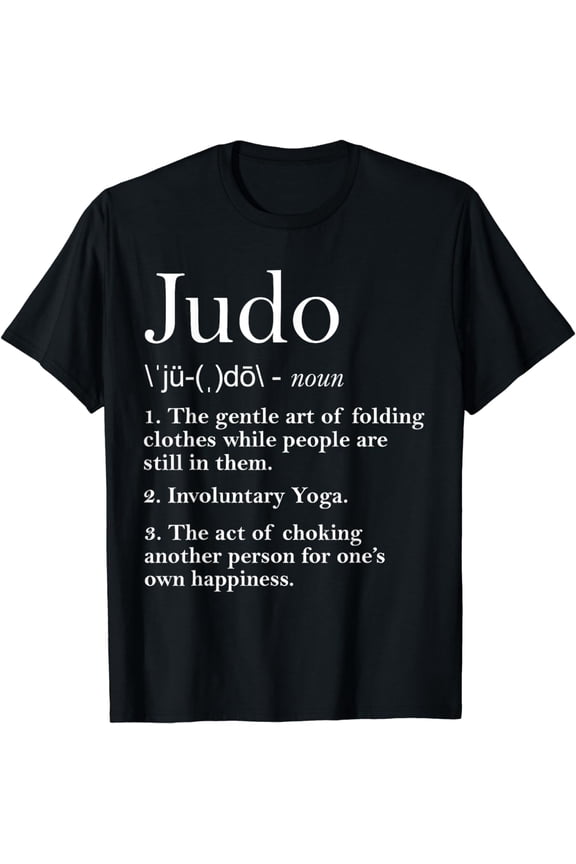 Funny Judoka Men Kids Apparel, Cool Judo Definition T-Shirt