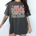 thumbnail image 1 of Funny Just A Mama Out Here Comfort Colors Shirt, Funny Mom Tee, Hot Mess Mama Graphic , Humor Mom Life Clothing, Perfect Gift For Mom, 1 of 7