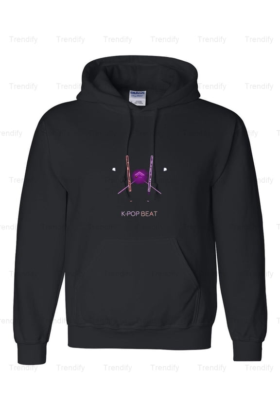 Funny K-Pop Beat Korean Pop Music Retro Graphic Hoodie M3082177, Up to Size 5XL