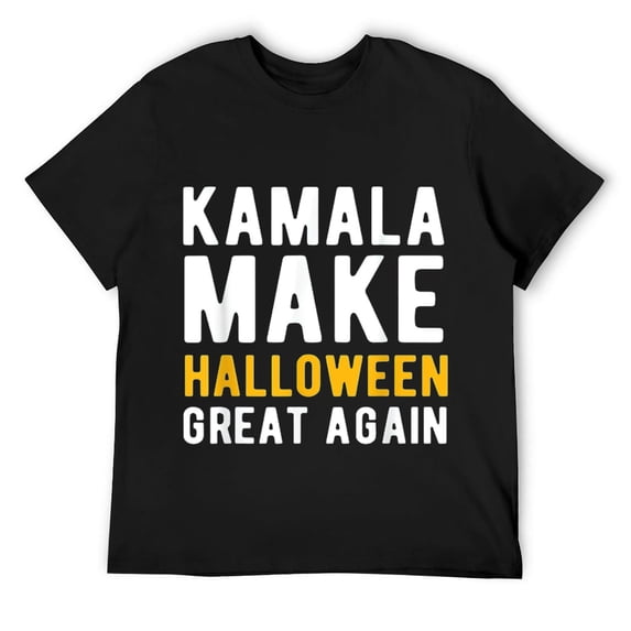 Funny KAMALA Halloween gift america vote man T-Shirt Black