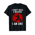 thumbnail image 1 of Funny Karate For Men Women Karate Black Belt Martial Arts Black T-Shirt, 1 of 5
