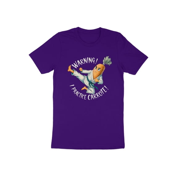 Funny Karate Taekwondo Kung fu Martial Art Carrot Foodie T-Shirt Martial Arts Birthday Holiday Gift Men Women Kids Tshirt