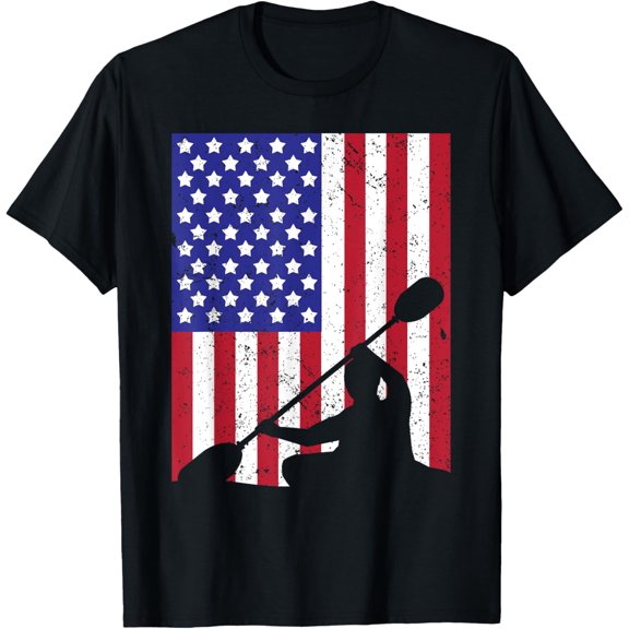 Funny Kayaking Design For Men Women Kayak Fishing Lover T-Shirt