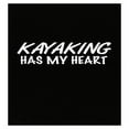 thumbnail image 1 of Funny Kayaking Poster - "Kayaking Has My Heart" - Perfect Gift for Adventurers, 1 of 1