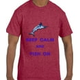 thumbnail image 1 of Funny Keep Calm and Fish On Fishing Marlin T-Shirt, 1 of 1