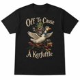 thumbnail image 1 of Funny Kerfuffle Animal Adventure Graphic T-Shirt, Unisex Classic Fit Tee, 1 of 9