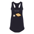 thumbnail image 1 of Funny Khachapuri And Khinkali Racerback Tank Women -Image by Shutterstock, Female Large, 1 of 4
