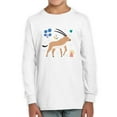 thumbnail image 1 of Funny Kids Antelope Drawing Long Sleeve Toddler -Image by Shutterstock,  3 Toddler, 1 of 4