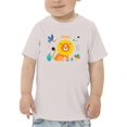 thumbnail image 1 of Funny Kids Lion Drawing T-Shirt Toddler -Image by Shutterstock,  4 Toddler, 1 of 4