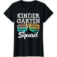 thumbnail image 1 of Funny Kindergarten Squad Sunglasses Fun Kids Back To School T-Shirt, 1 of 4