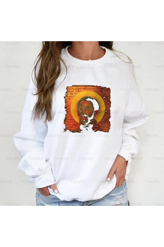 Funny Kings Fire Royalty Flame Retro Graphic Unisex Sweatshirt M391771, Up to Size 5XL