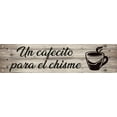 thumbnail image 1 of Funny Kitchen Tin Signs Gift Farmhouse un Cafecito Para el Chisme Metal Hanging Sign Rustic Wall Art Home Kitchen Decoration 4x16 In, 1 of 5