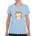 thumbnail image 1 of Funny Kittens T-Shirt Women -Kayomi Harai Designs, Female 3X-Large, 1 of 4