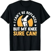 Funny Knee Replacement Bionic Surgery ACL Get Well Soon Gift T-Shirt