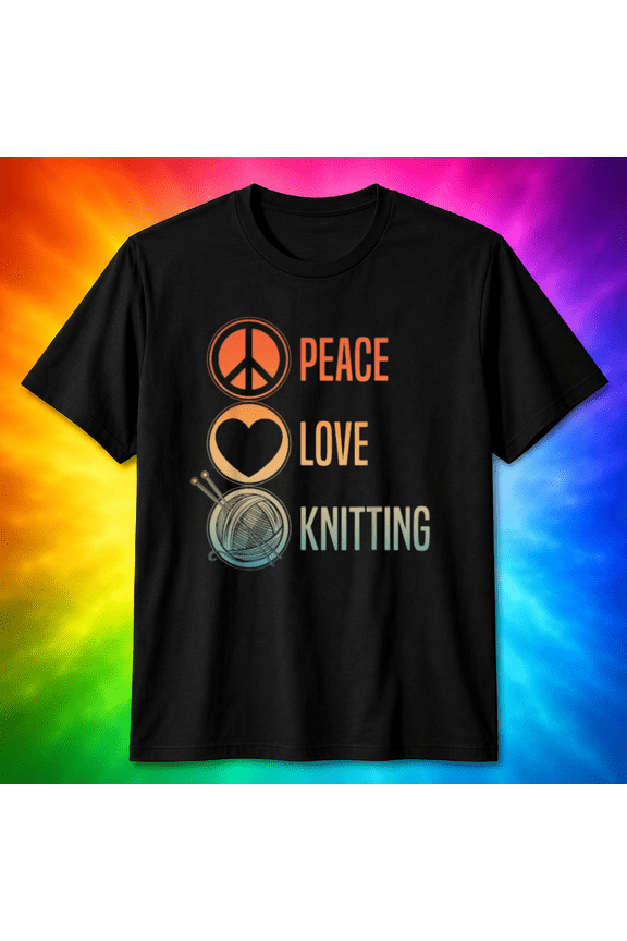 Funny Knitting Yarn Lover Knit Artist Gift Men Women Unisex T-Shirt Size S-5XL