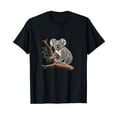 thumbnail image 1 of Funny Koala Bear T-Shirt for Men Women Cotton Summer Top Tee, 1 of 3