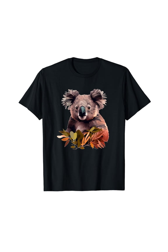 Funny Koala Bear T-Shirt for Men Women Cotton Summer Top Tee
