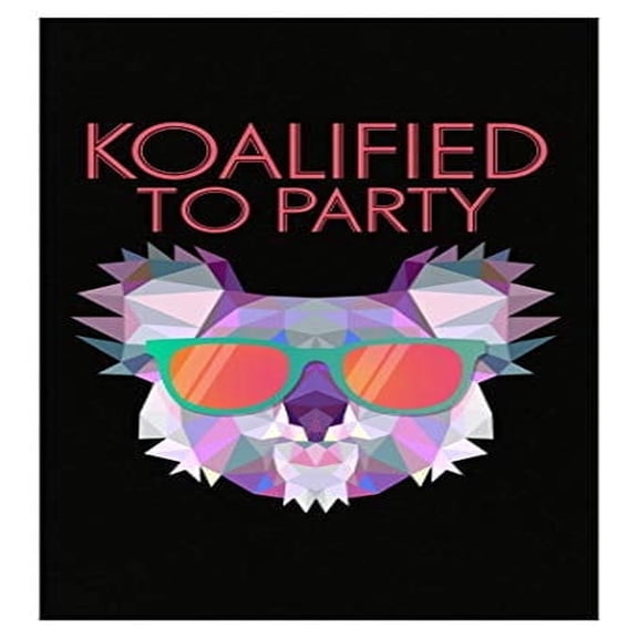 Funny Koala Poster - Wall Decor for Animal Lovers Gift