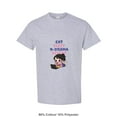 thumbnail image 1 of Funny Korean Drama Lover And Fan Quote Eat Sleep K Drama Repeat Unisex T-Shirt, up to size 5XL, 1 of 2