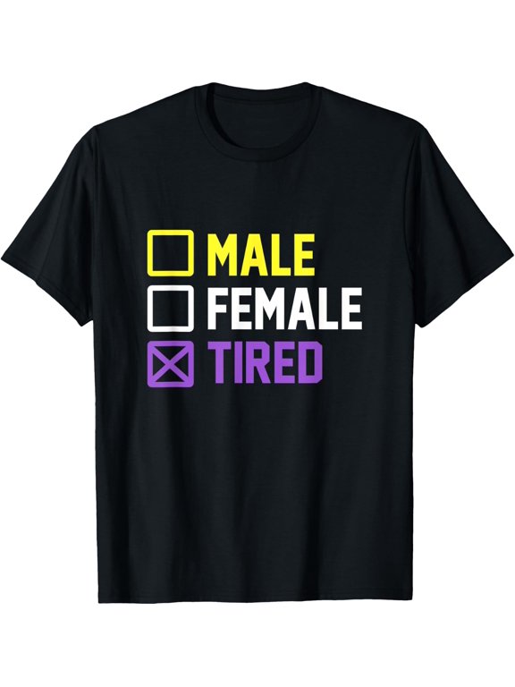 Funny LGBT Pride Nonbinary Flag Non Binary T-Shirt