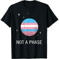 thumbnail image 1 of Funny LGBTQ Transgender Moon Trans Pride Flag Gift Men Women T-Shirt, 1 of 4