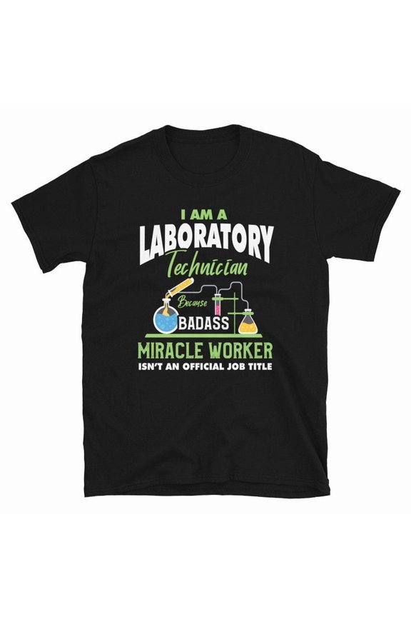 Funny Lab Tech Shirt Laboratory Technician Gift Medical Graphic Tee,for men and women up to 5XL