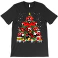 thumbnail image 1 of Funny Lady Bug Christmas Tree Xmas Holiday Insect Lover Graphic T-Shirt G1804, Up to 5XL, 1 of 2