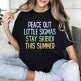 thumbnail image 1 of Funny Last Day Teacher Shirt, Peace Out Sigmas T-shirt, Gen Z Slang Tee, Skibidi Summer Shirt, Middle School Teacher Gift, End of School Tee, 1 of 5