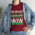 thumbnail image 1 of Funny Lawn Mower The Grass Is Calling Yard Work Lawn Tractor T-Shirt, 1 of 2