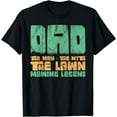 thumbnail image 1 of Funny Lawn Mowing Dad Father Caretaker Gardener Grass T-Shirt, 1 of 4