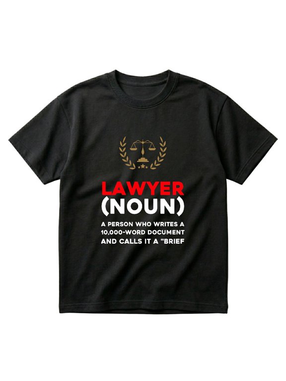 Funny Lawyer Gifts For Men Women Lawyer Definition Attorney Gift T-Shirt