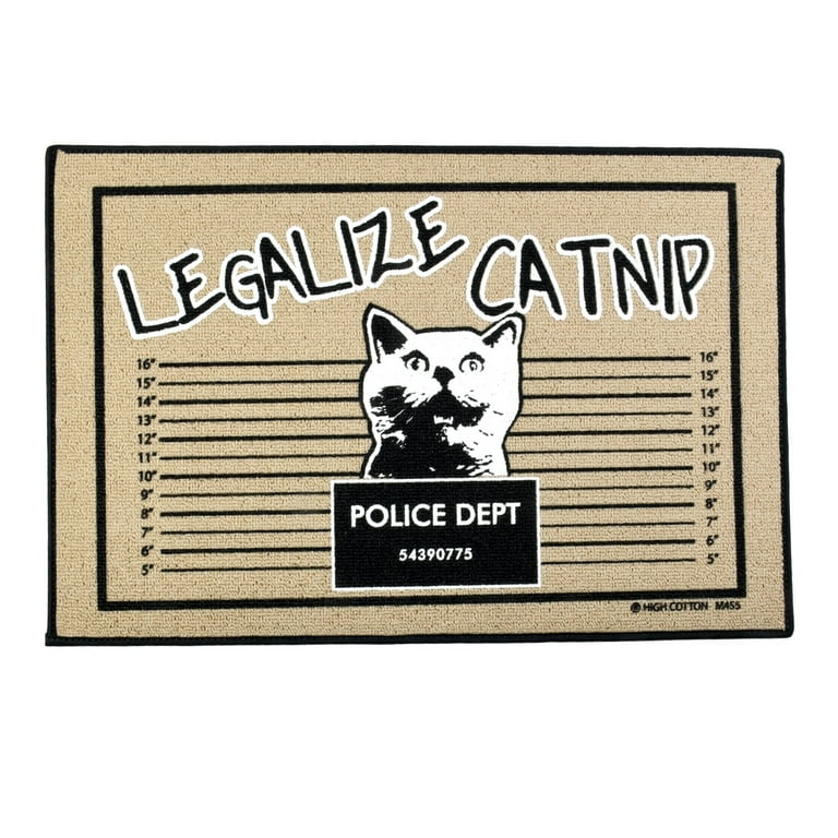 Funny Legalize Catnip Tan Welcome Doormat Outdoor Floor Rug Cat Novelty Door Mat Funny Legalize Catnip Tan Welcome Doormat Outdoor Floor Rug Cat Novelty Door Mat