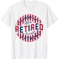 thumbnail image 1 of Funny Legend Has Retired 2024 Not My Problem Anymore USA T-Shirt, 1 of 2