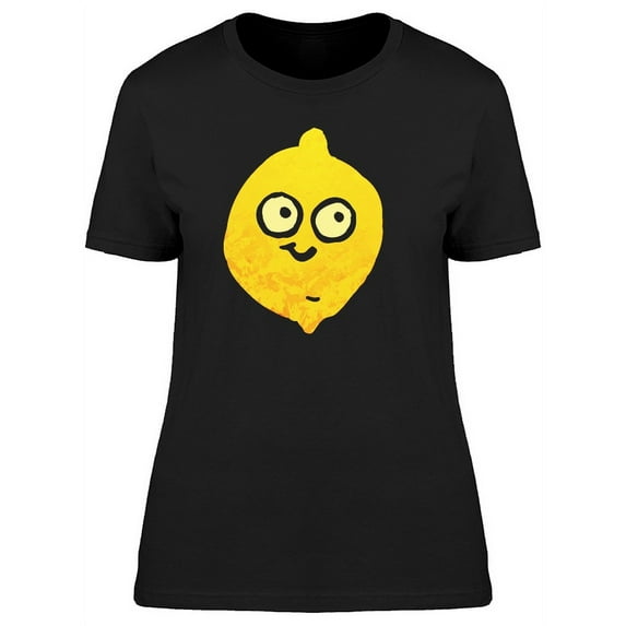 Funny Lemon Face T-Shirt Women -Image by Shutterstock, Female XX-Large