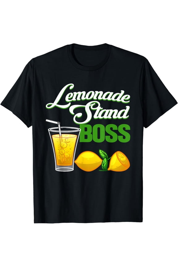 Funny Lemonade Design For Lemon Juice Stand Boss Men Women T-Shirt