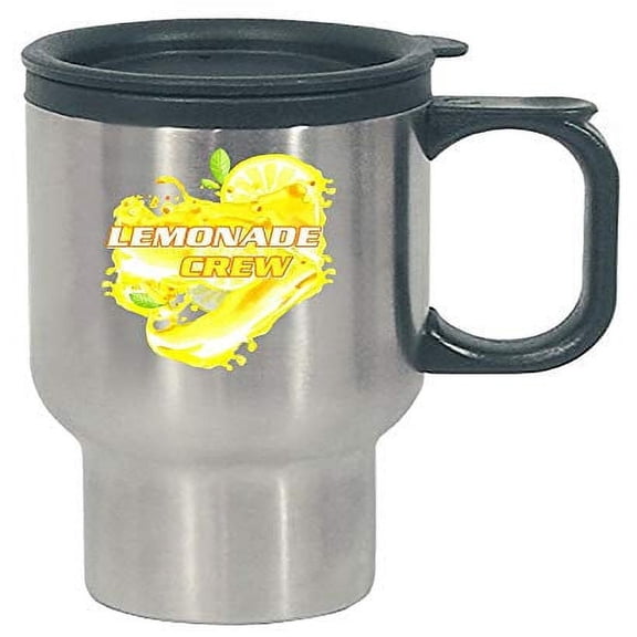 Funny Lemonade Stainless Steel Travel Mug - Humorous Juice Drink Beverage