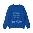 thumbnail image 1 of Funny Leo Zodiac Unisex Heavy Blend™ Crewneck Sweatshirt, 1 of 4