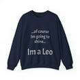 thumbnail image 1 of Funny Leo Zodiac Unisex Heavy Blend™ Crewneck Sweatshirt, 1 of 4