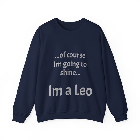 Funny Leo Zodiac Unisex Heavy Blend™ Crewneck Sweatshirt