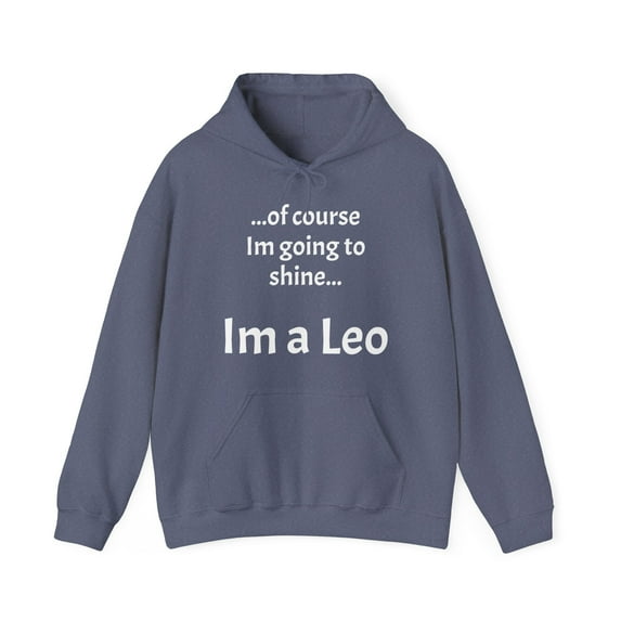 Funny Leo Zodiac Unisex Heavy Blend™ Hooded Sweatshirt