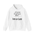 thumbnail image 1 of Funny Leo Zodiac Unisex Heavy Blend™ Hooded Sweatshirt, 1 of 4