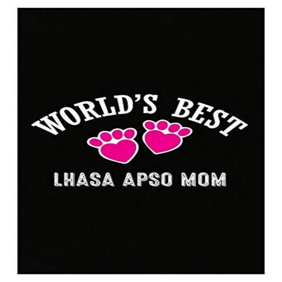 Funny Lhasa Apso Mom Poster - Perfect Gift for Dog Lovers and Pet Humor Enthusiasts