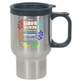 thumbnail image 1 of Funny Libra - I'm A Woman Born With Heart On Sleeve Mouth I Can't Control - Stainless Steel Travel Mug, 1 of 1