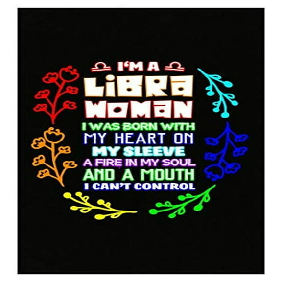 Funny Libra Woman Poster - Wall Decor Gift