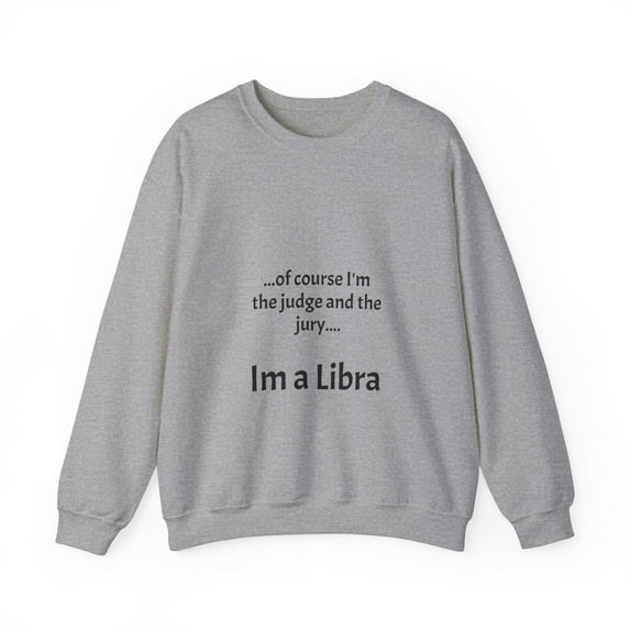 Funny Libra Zodiac Unisex Heavy Blend™ Crewneck Sweatshirt