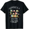 thumbnail image 1 of Funny Library Gift For Men Women Cool Little Free Library T-Shirt, 1 of 4