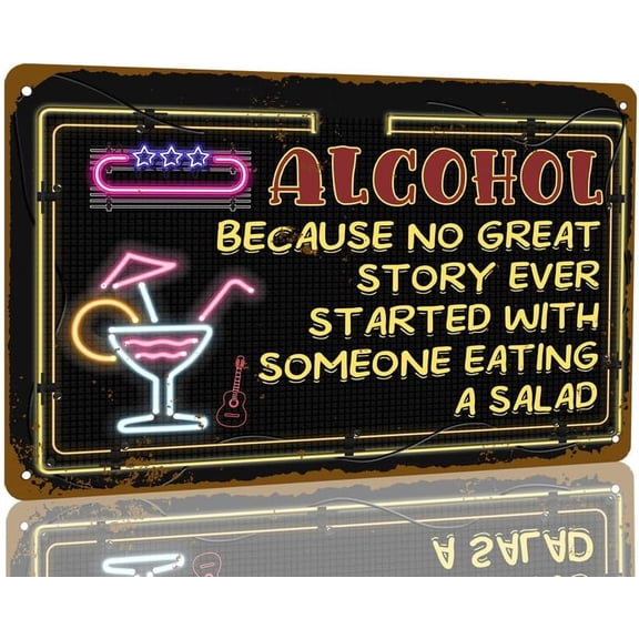 KanaAt Warning Swim at Your Own Risk Vintage Tin Sign Pool Rules Sign for Yard Swimming Pool Beach Lake House Decor 8x12 inch