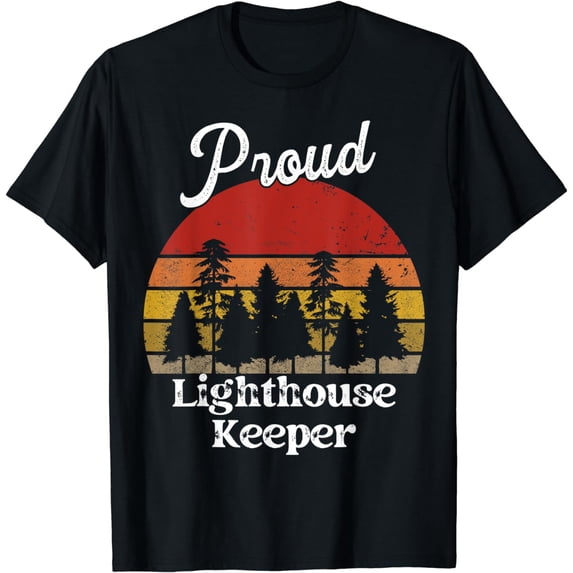 Funny Lighthouse Keeper Shirts Job Title Professions T-Shirt