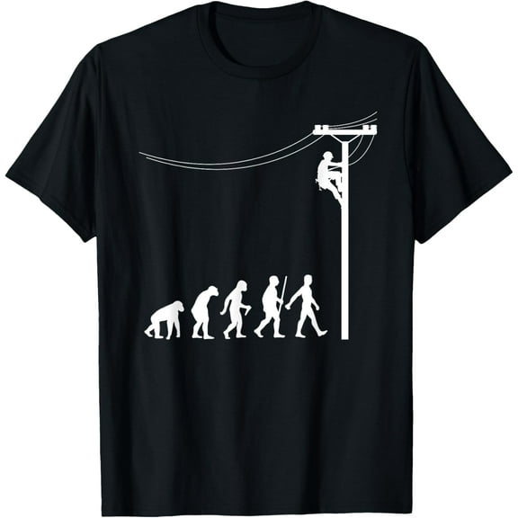 Funny Lineman Designs For Men Women Electrician Engineers T-Shirt